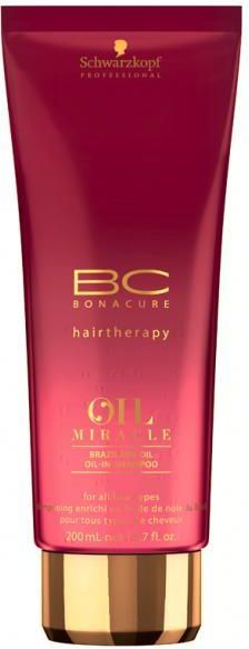 schwarzkopf bc oil miracle brazilnut oil szampon z orzechów brazylijskich