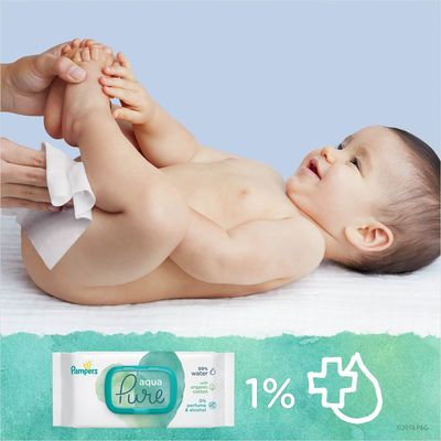 pampers aqua pure 14x48 ks