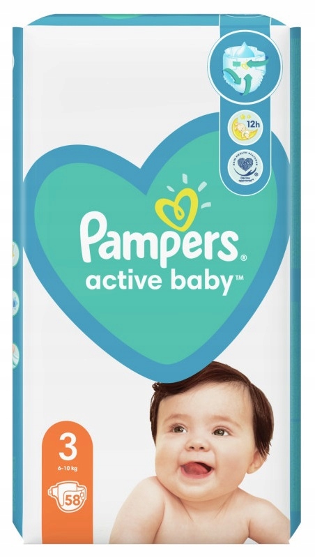 pieluchy pampers 3 allegro