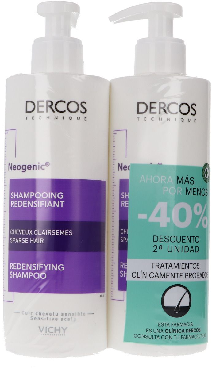 vichy dercos neogenic szampon duo 400 ml