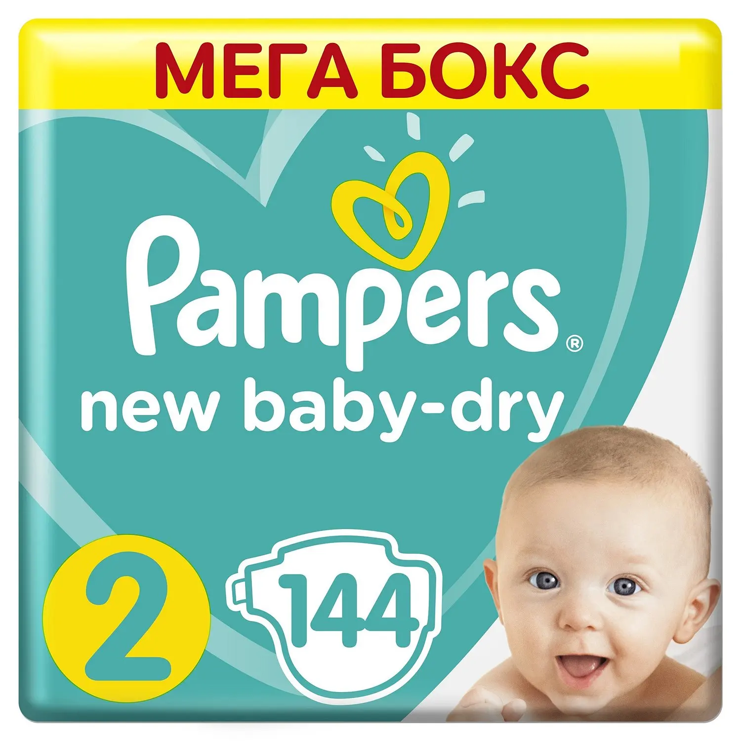 pampers new baby dry 2 144