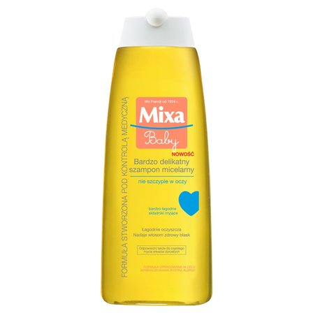 mixa baby bardzo delikatny szampon micelarny 250 ml