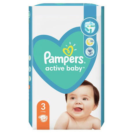 pampers active baby 3 6-10 kg 208 szt allegro