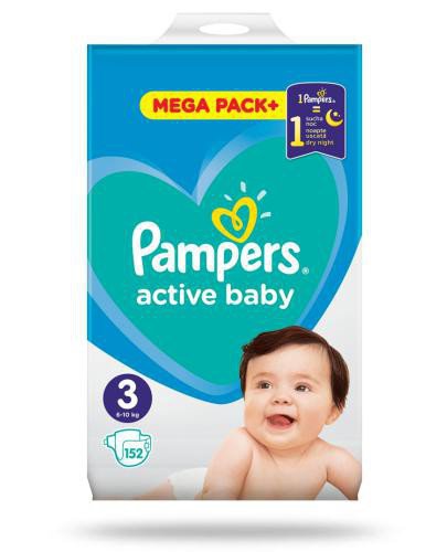 pampers active baby pieluchy rozmiar 3 mounth pack