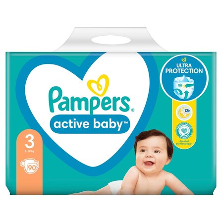 pieluchy pampers active baby 3