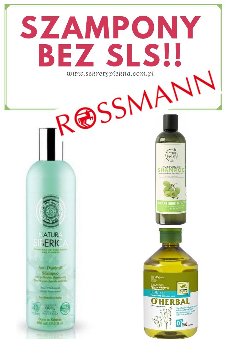 szampon bez sls w rossmanie