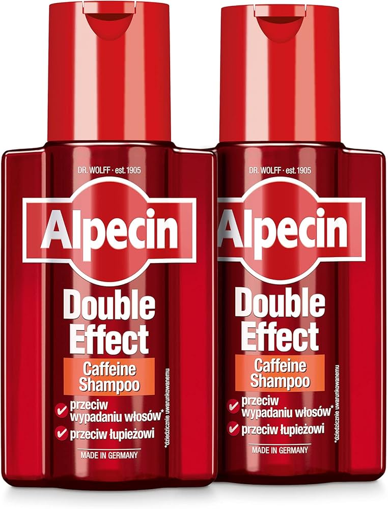 alpecin double effect szampon kofeinowy o podwójnym działaniu 200 ml