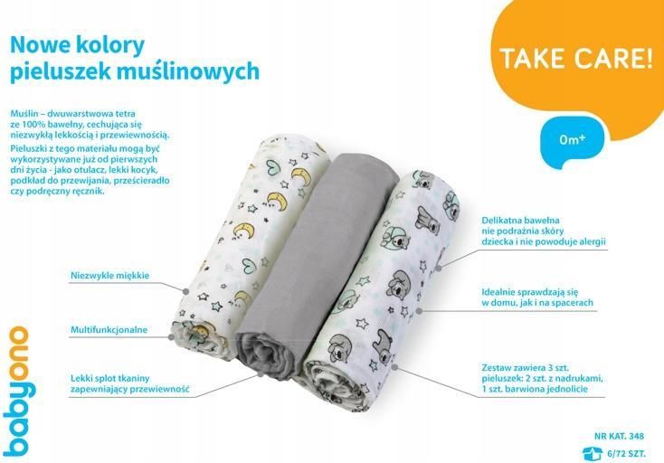 babyone pieluchy muślinowe