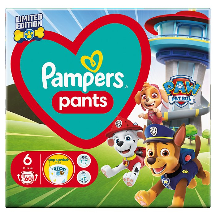 pampers 60 szt