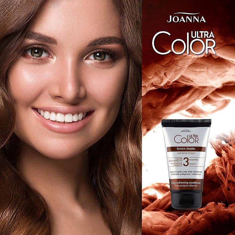 joanna ultra color system szampon do włosów brązowych