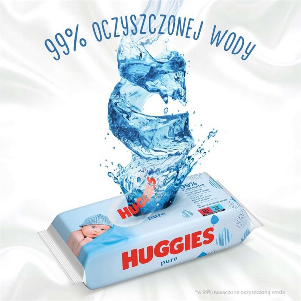 chusteczki huggies pure opinie