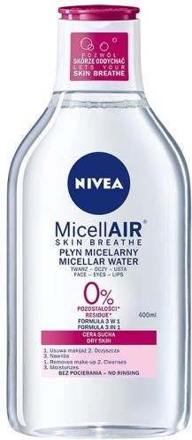 nivea skóra sucha płyn micelarny do mycia twarzy micelair