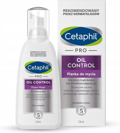 cethapil oil control pianka do mycia twarzy