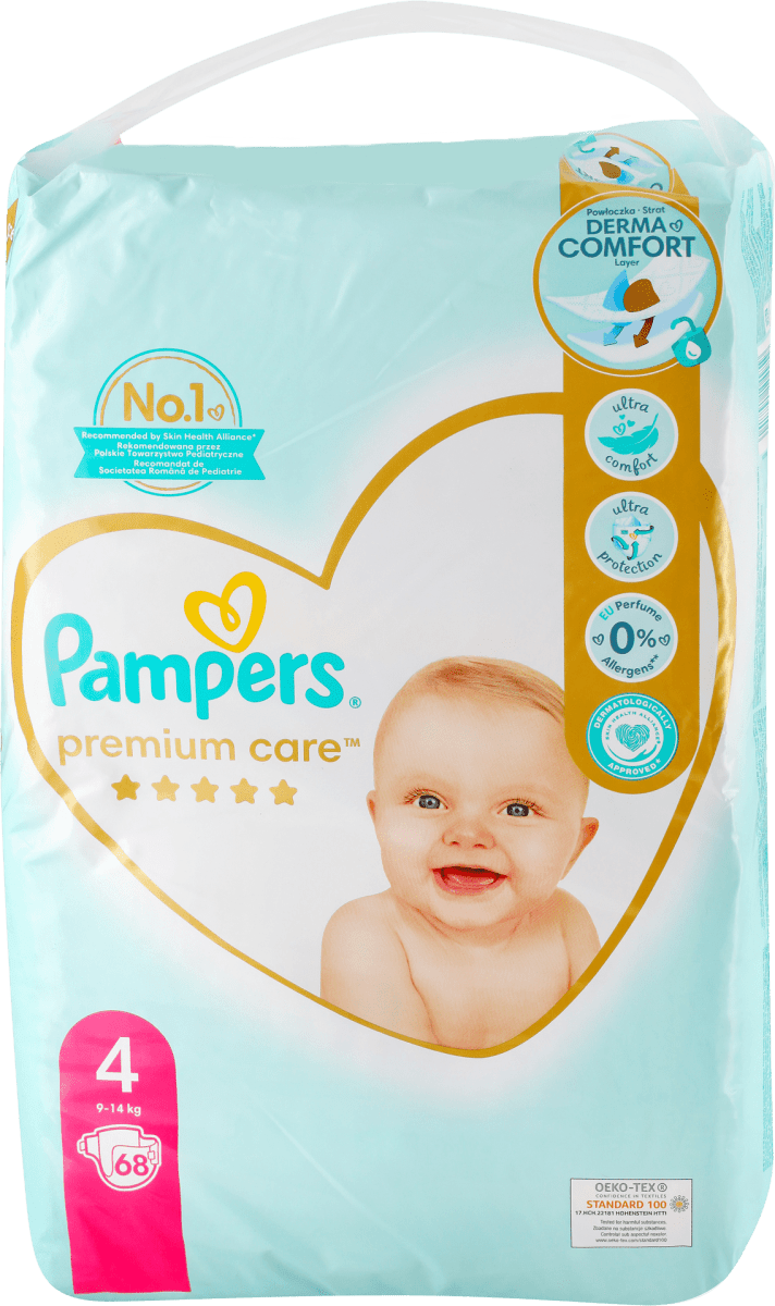 pampers pampers premium care vel 4 68 szt