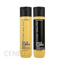 matrix new hello blondie szampon blond pasemka