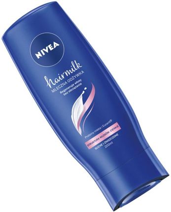 nivea hairmilk mleczna odżywka do włosów