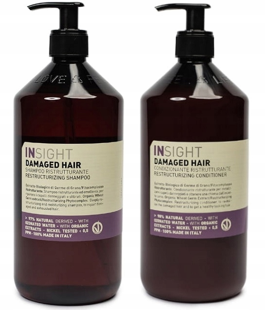 insight damaged hair szampon odbudowujący