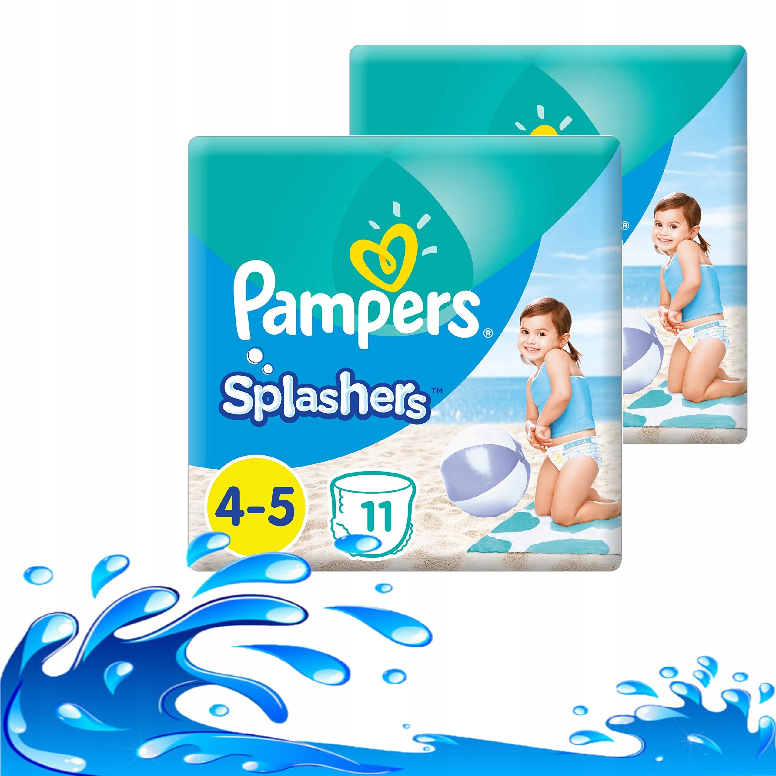 pampers z wodą