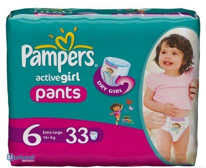 pampers active girl 6 gdzie sa