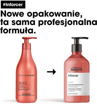 loreal inforcer szampon wzmacnia włosy łamliwe 500 opinie