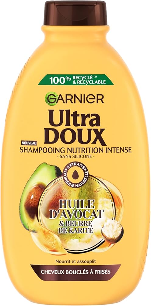 garnier ultra doux awokado i masło karite szampon