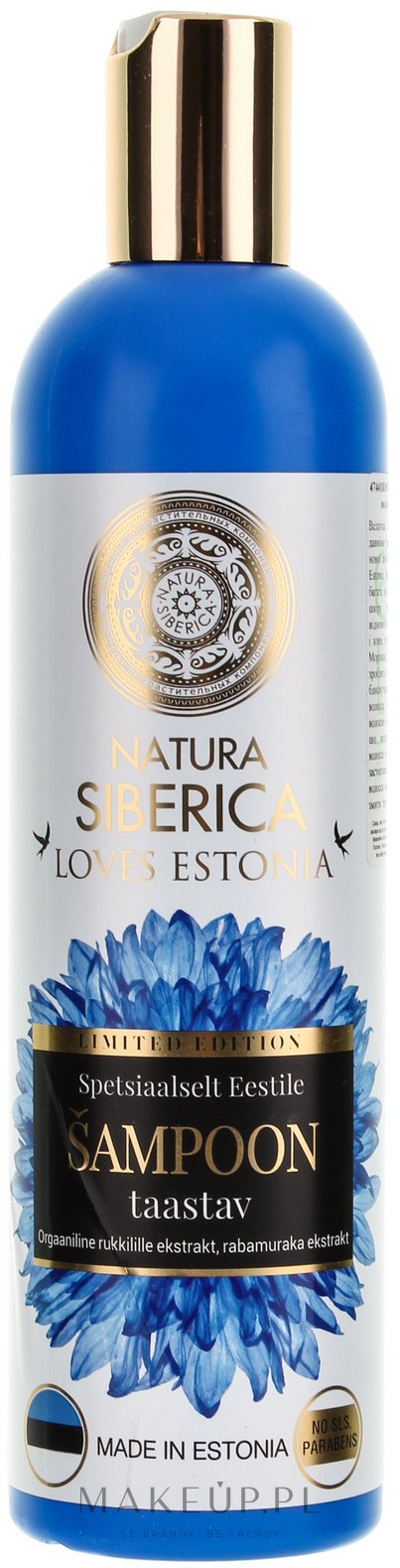 natura siberica loves estonia szampon regenerujący do włosów