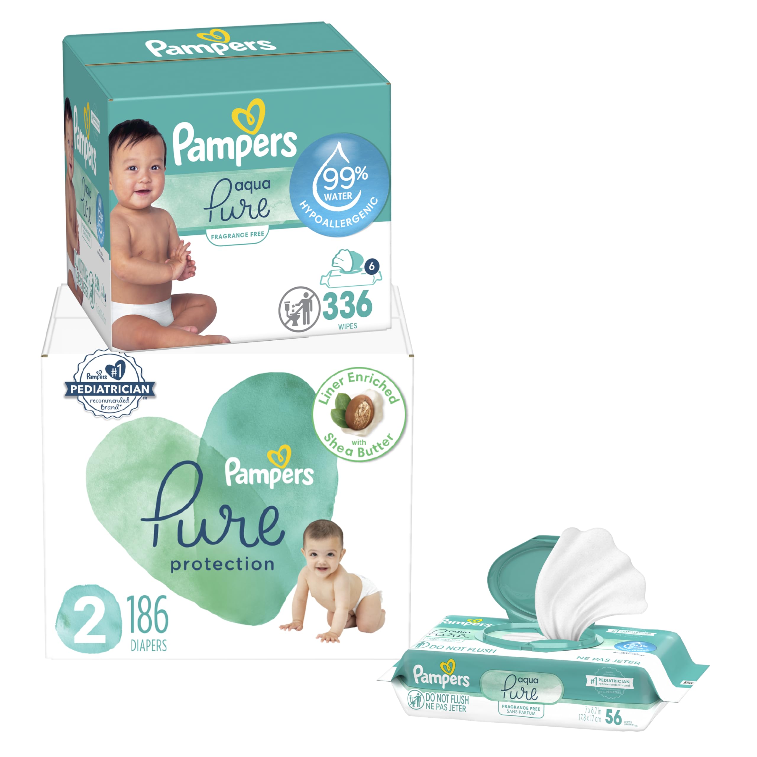 pampers pure size 2