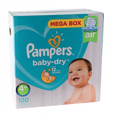 pampers 4 mega box plus