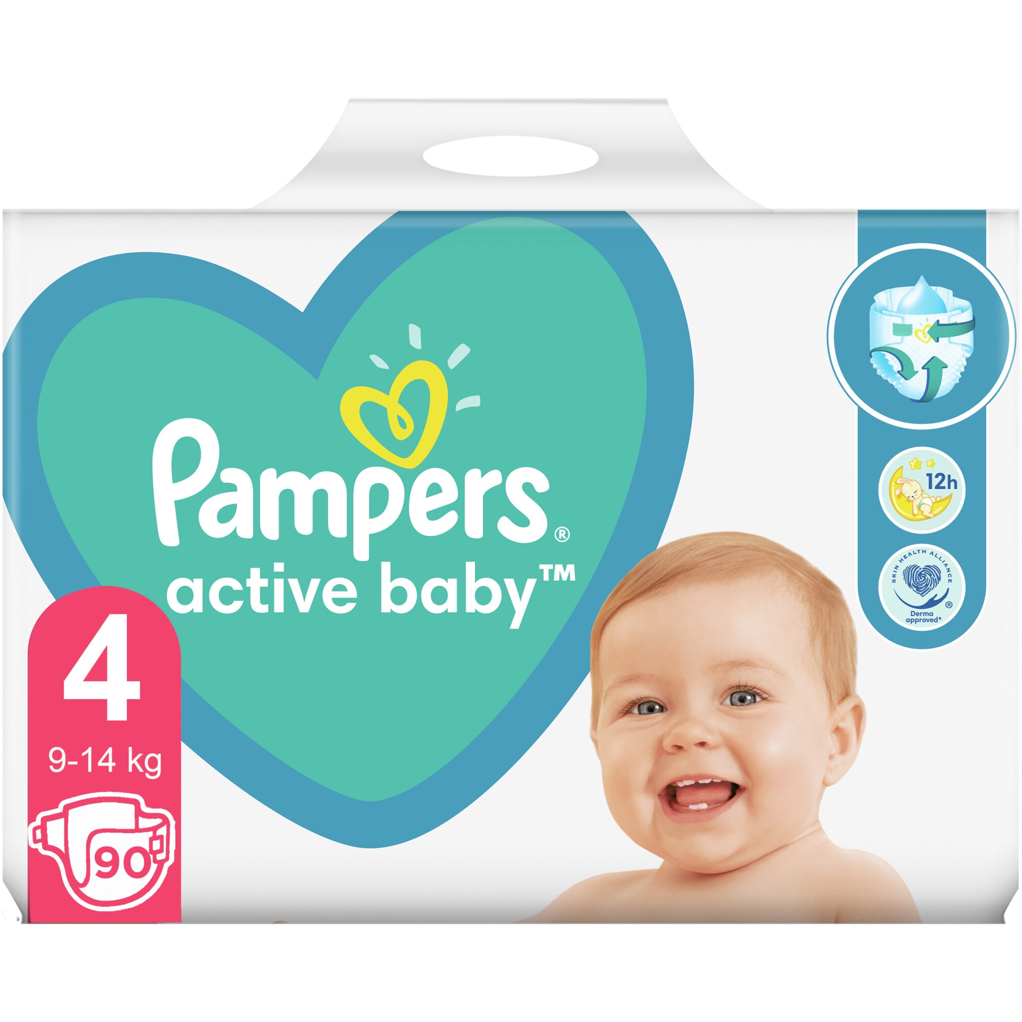 pampers active baby 4 giant box