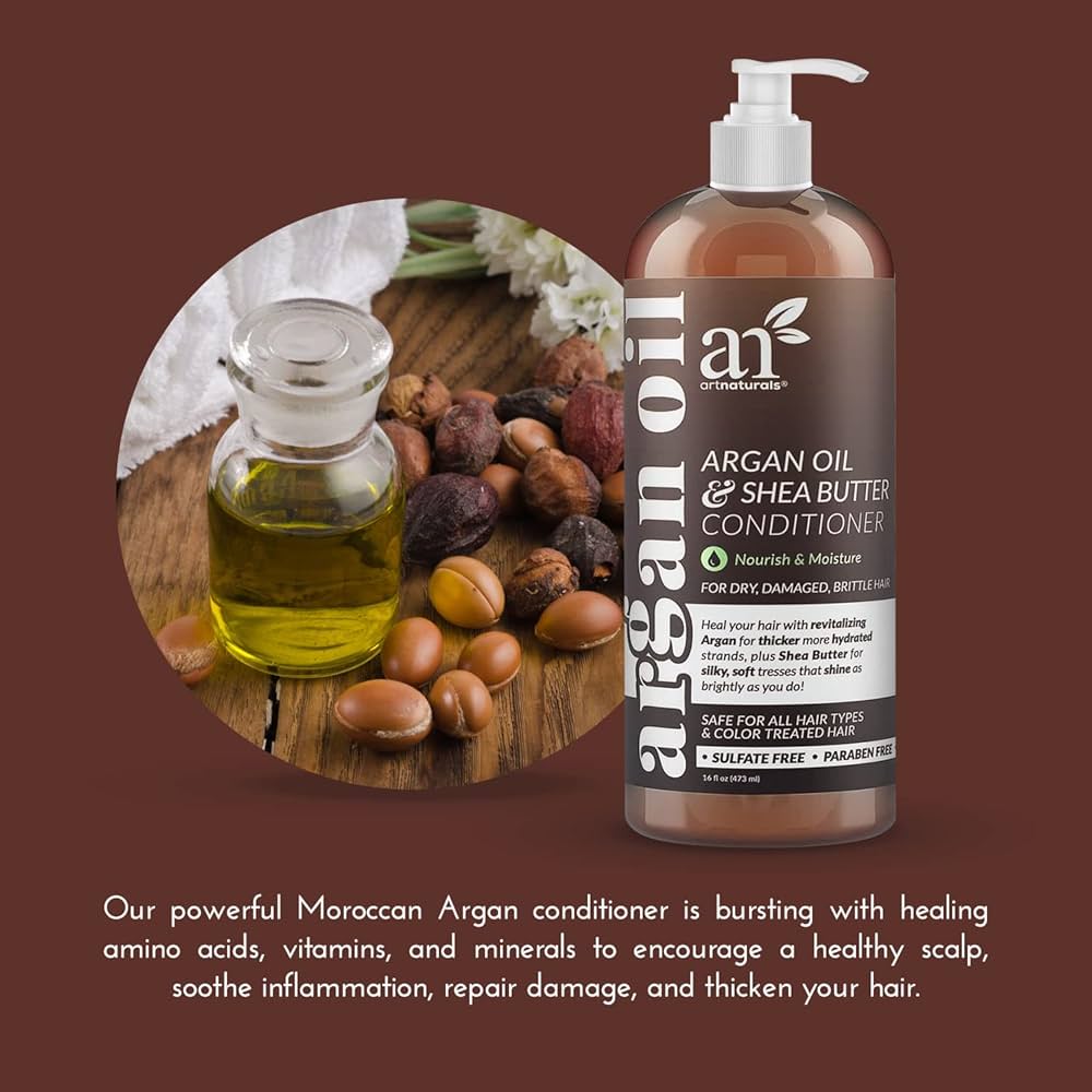 art naturals argan oil odżywka do włosów