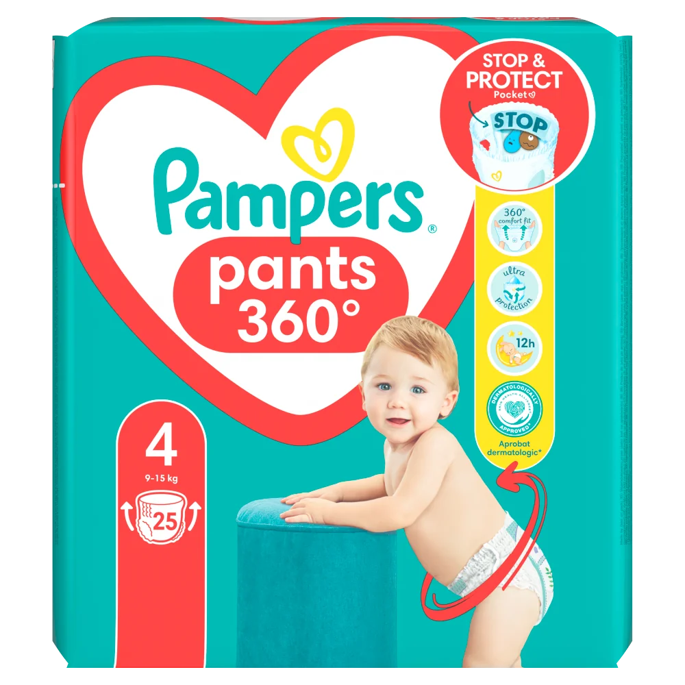 pampers pantzmienia kolor tasma z przodu