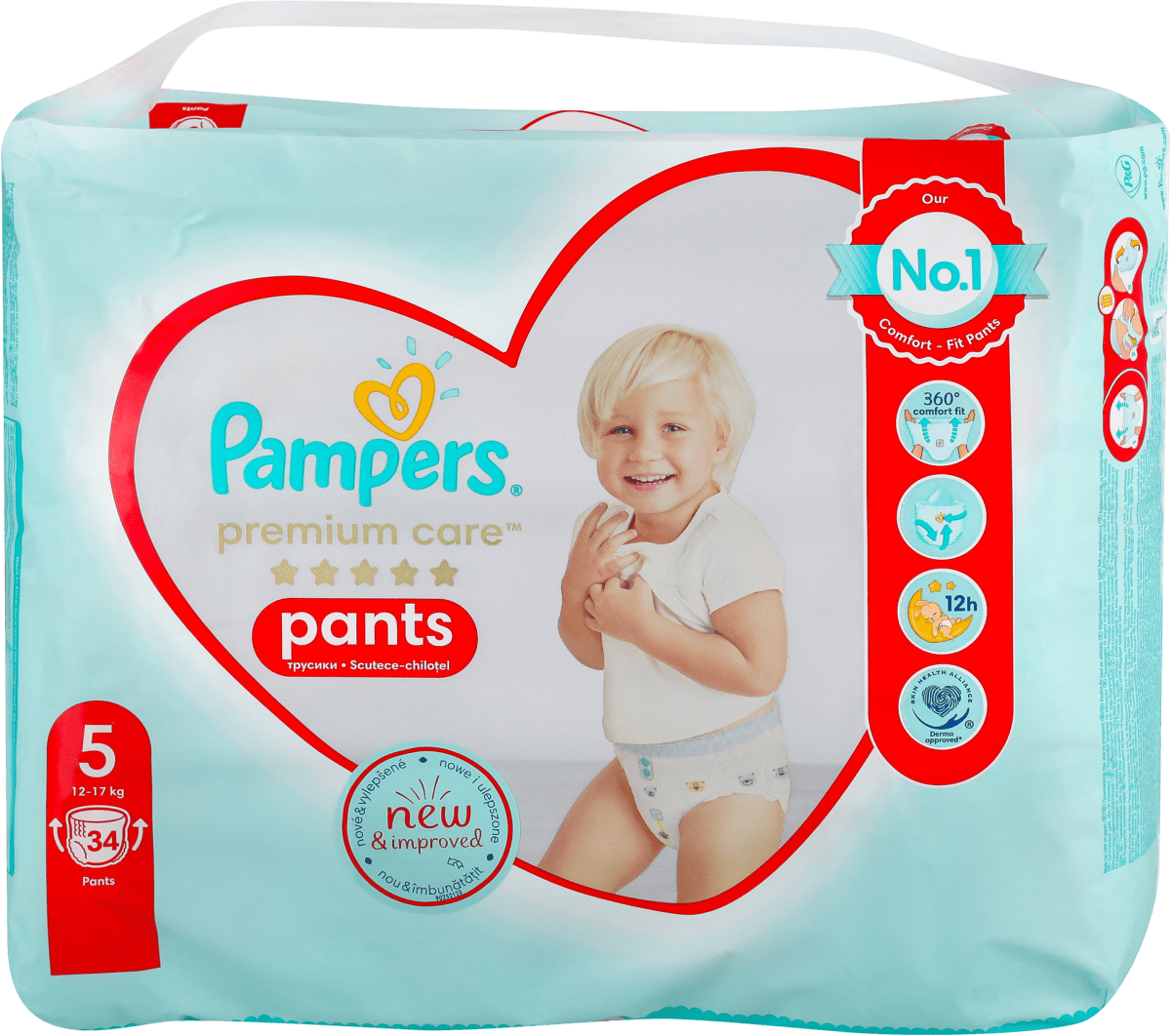 pampers pantsy cena