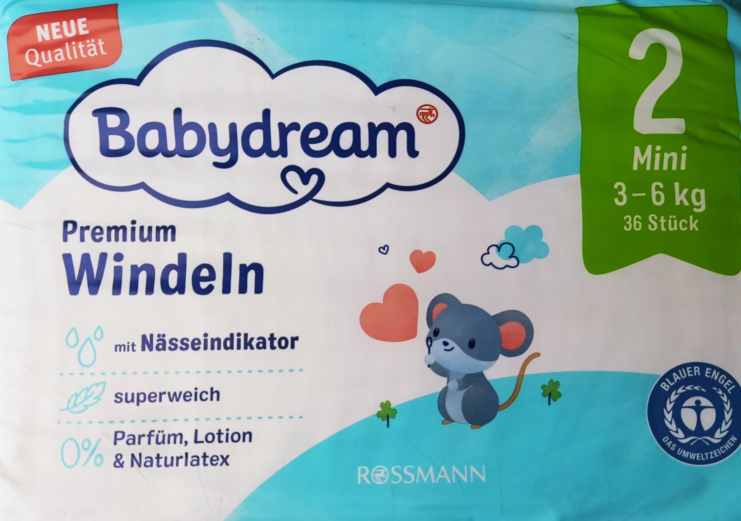 rossmann pieluchy babydream 3