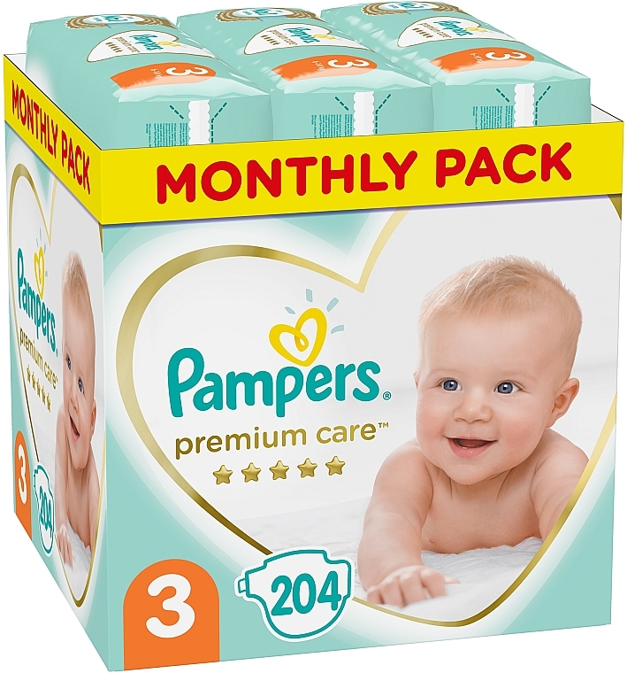 pampers premium care rozmiar 3 i 4