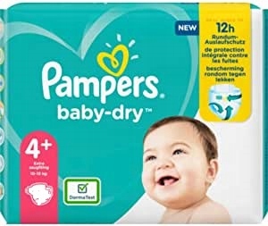 pampers active baby dry 4 76 szt