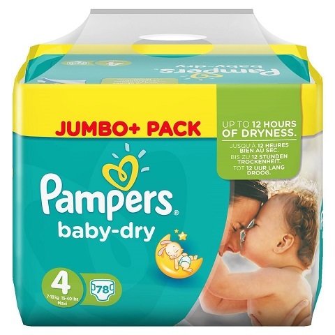 pampers jumbo pack size 4