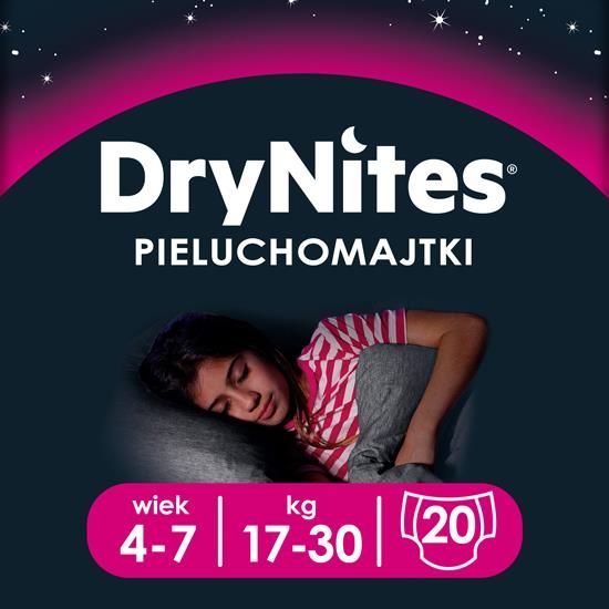 pieluchomajtki huggies drynites chłopcy 4-7 lat