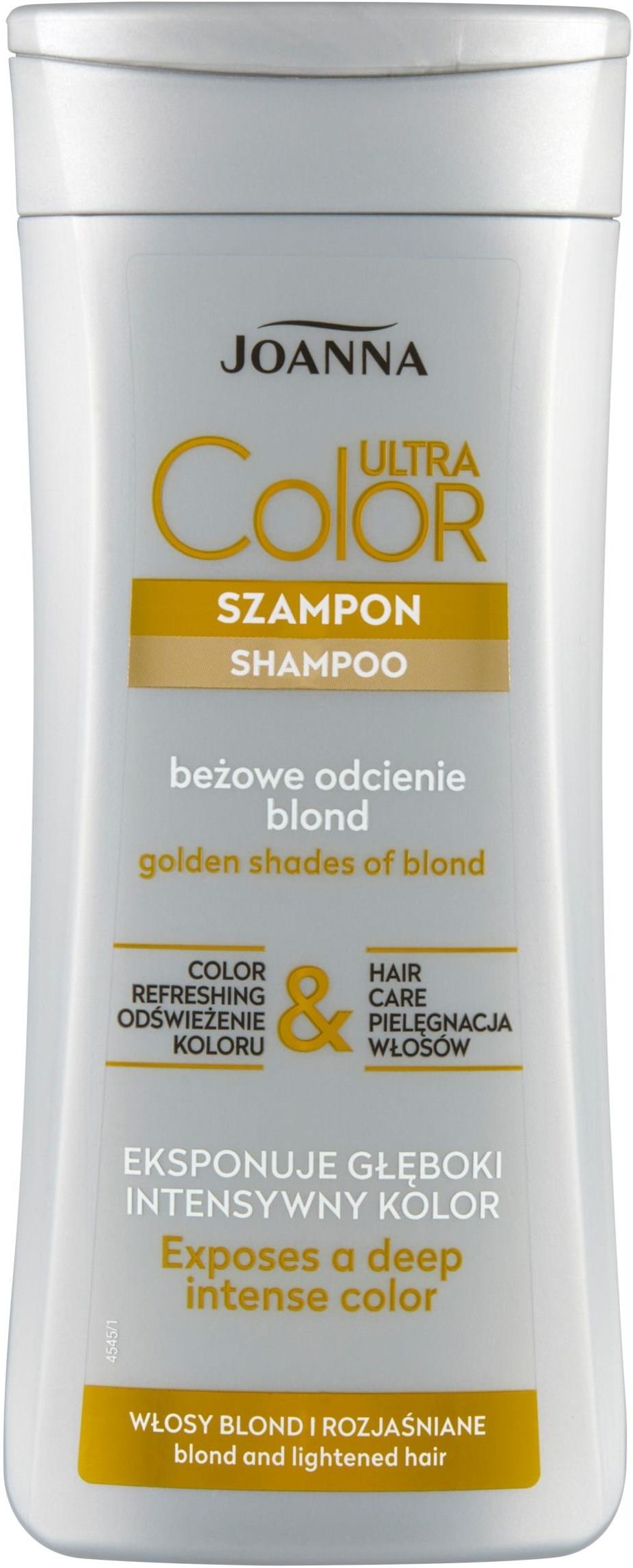 szampon blond bezowy odcien