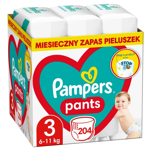 pampers pieluchomajtki zakladanie