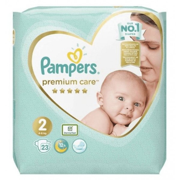 ile kosztuja pampersy pampers premium care 1