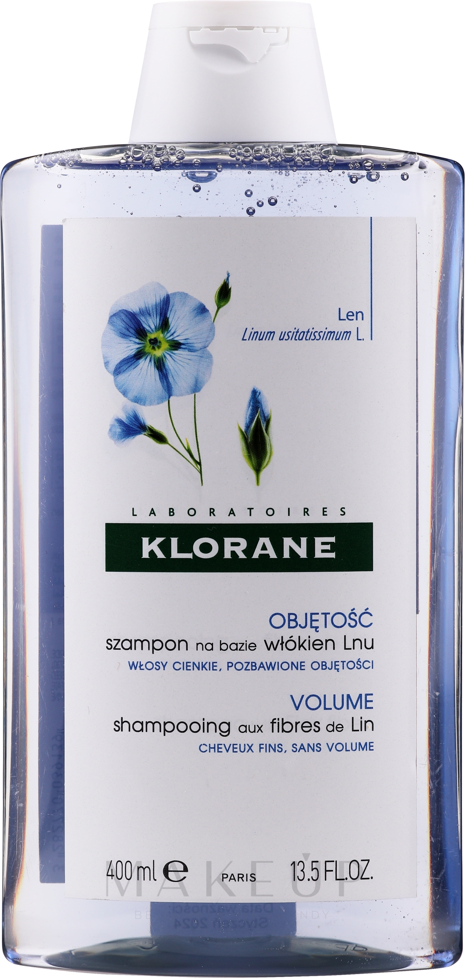 klorane szampon len 200 ml