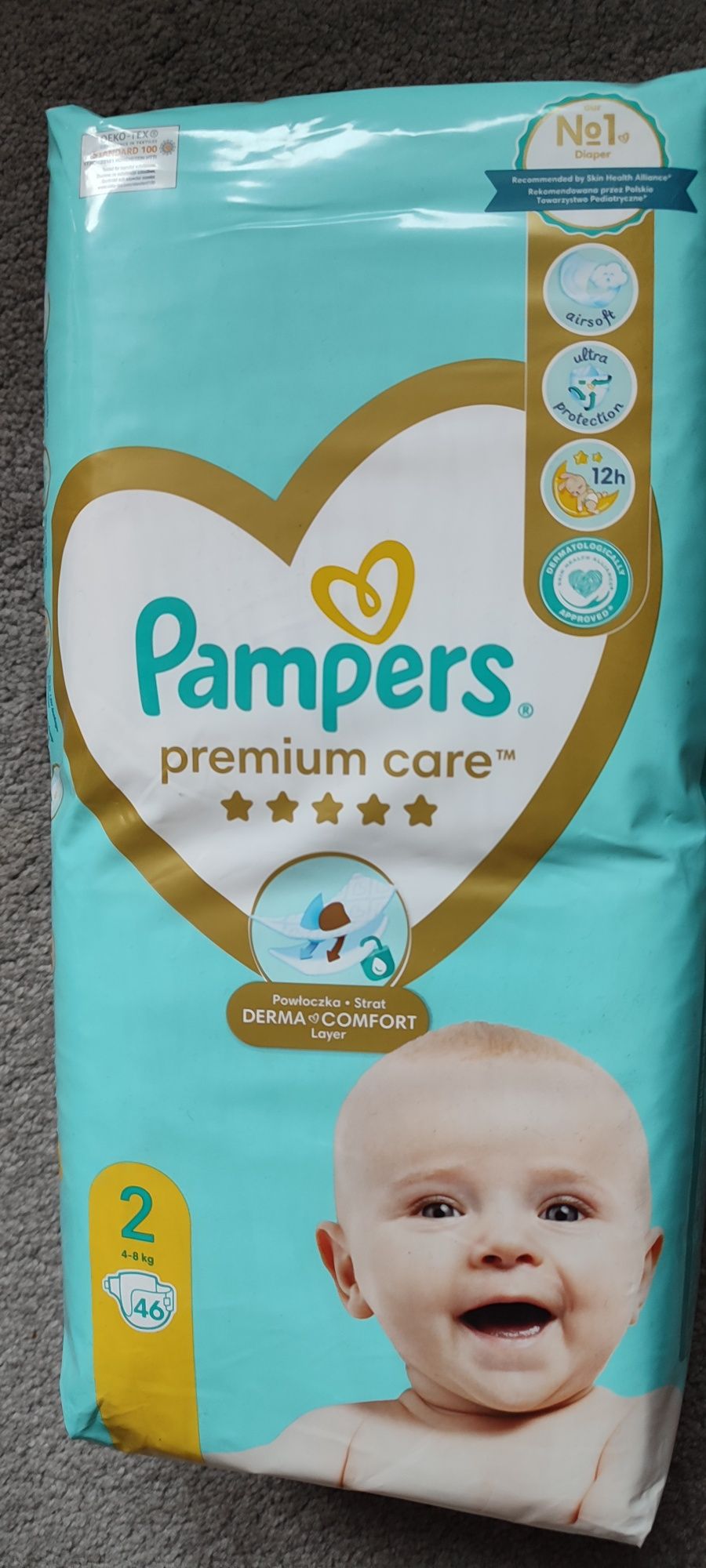 nowe pampers premium care