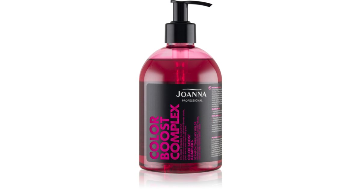 joanna szampon tonujacy color boost complex