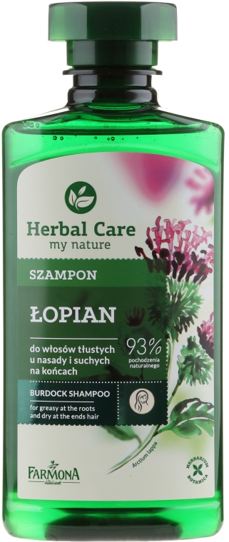 farmona herbal care szampon do włosów tłustych