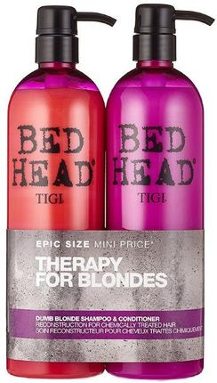 tigi bed head therapy dumb blond szampon odżywka