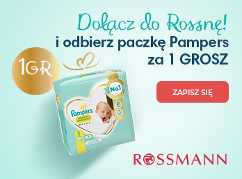 pieluszki pampers za grosz rossmann