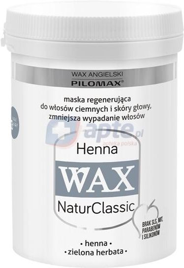 henna wax maska odżywka do włosów treatment