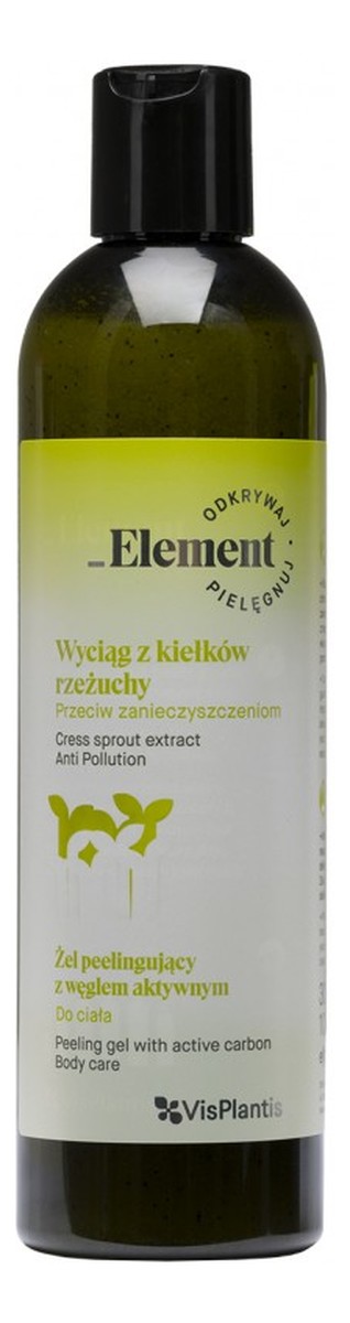 szampon z weglem aktywnym element z kielkow rzezuchy