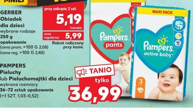 kaufland pampers pants 4