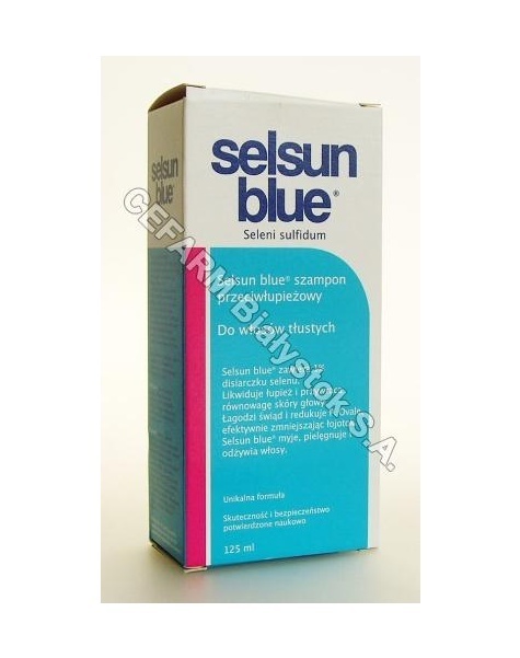 szampon selun blue 200 ml do włosów tłustych